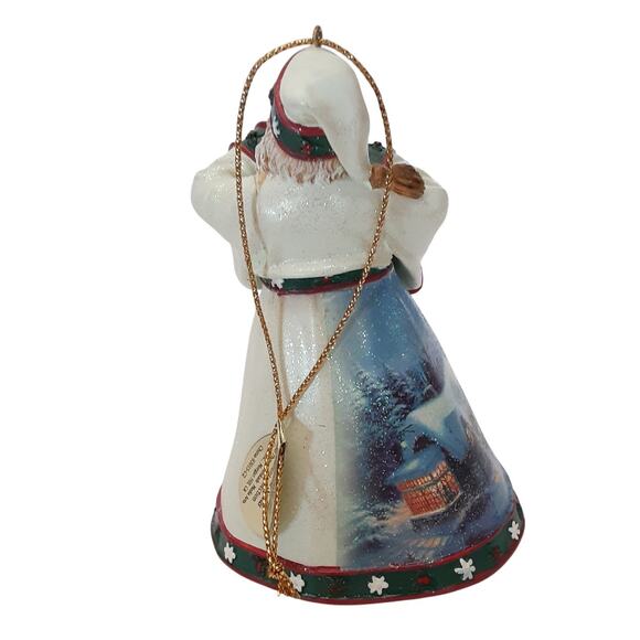 Thomas Kinkade Old World Santas Christmas Ornament Collection Set #1 Two Set - Picture 7 of 10